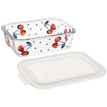 kate spade new york Vintage Cherry Dot 4-Piece Rectangular Storage Set