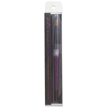Top Quality Purple Wood Kolinsky Nail Brush - Size 12
