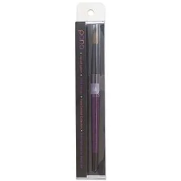 Top Quality Purple Wood Kolinsky Nail Brush - Size 12