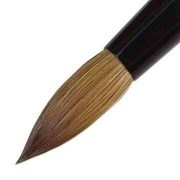 Top Quality Purple Wood Kolinsky Nail Brush - Size 12