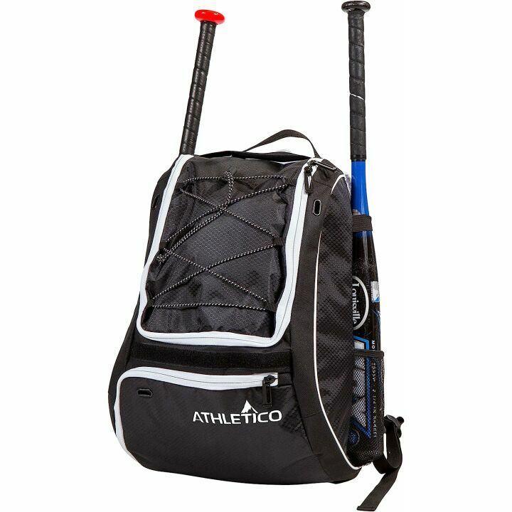 Athletico Baseball Bat Bag for Easy Equipment Carrying