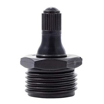 Durable Camco Black Blow Out Plug for RV Winterizing