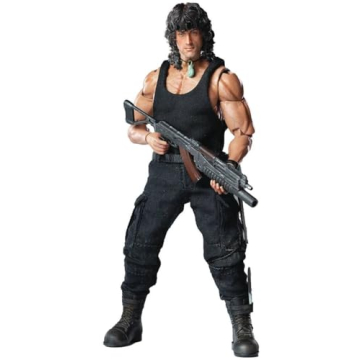 Hiya Toys Rambo First Blood III 1:12 Scale Action Figure