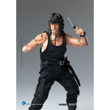 Hiya Toys Rambo First Blood III 1:12 Scale Action Figure