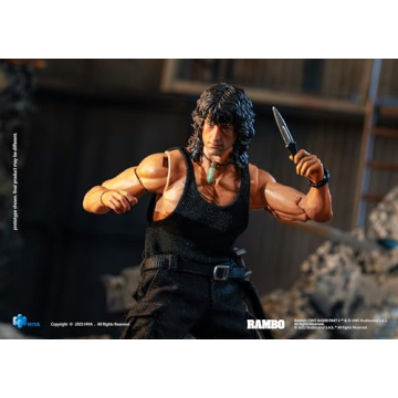 Hiya Toys Rambo First Blood III 1:12 Scale Action Figure