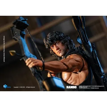 Hiya Toys Rambo First Blood III 1:12 Scale Action Figure