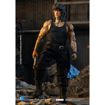 Hiya Toys Rambo First Blood III 1:12 Scale Action Figure