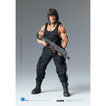 Hiya Toys Rambo First Blood III 1:12 Scale Action Figure