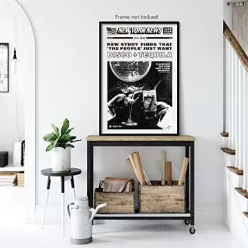 Vintage Music Aesthetics Poster 16x24 Creative Wall Art