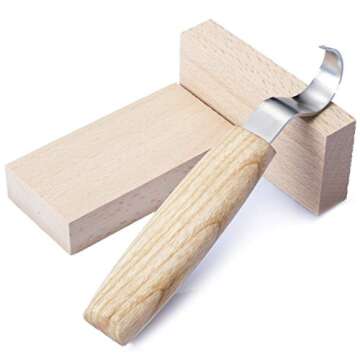 FVLFIL enenfeifei YoungSun 8 Pieces High-Strength Steel Wood Carving Knife Tools Set