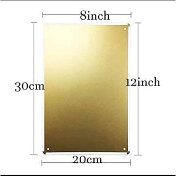 Dreacoss Poster-Hippie Every Little Thing is Gonna Be Alright Retro Metal Tin Vintage Aluminum Sign for Home Coffee Wall Decor 8x12inch