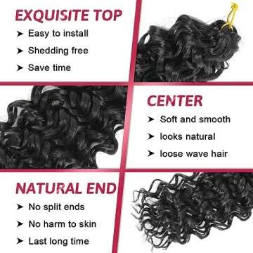 GoGo Curl Crochet Hair for Stylish Curls and Comfort