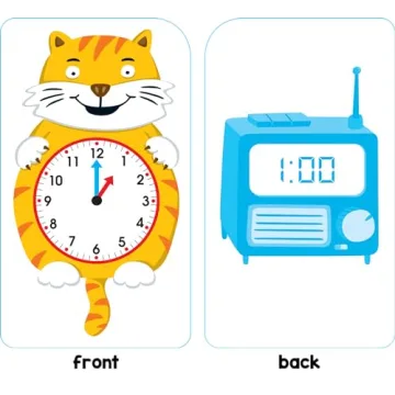 School Zone Time & Money Flash Cards for Kids 6 and Up