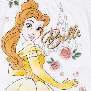 Disney Princess Belle Toddler 3 Piece Clothing Set