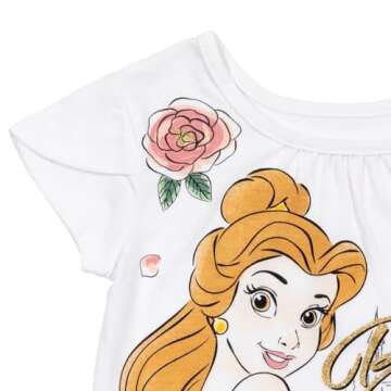 Disney Princess Belle Toddler 3 Piece Clothing Set