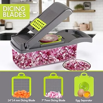 Professional Mandoline Slicer Vegetable Chopper for Efficient Cooking