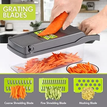 Professional Mandoline Slicer Vegetable Chopper for Efficient Cooking