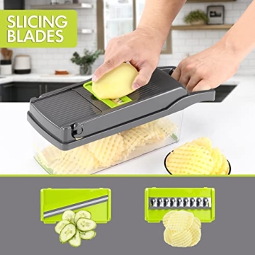 Professional Mandoline Slicer Vegetable Chopper for Efficient Cooking