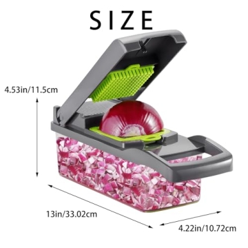 Professional Mandoline Slicer Vegetable Chopper for Efficient Cooking