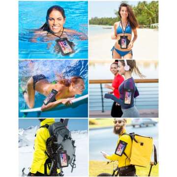 Floating Waterproof Phone Pouch for iPhone and Samsung