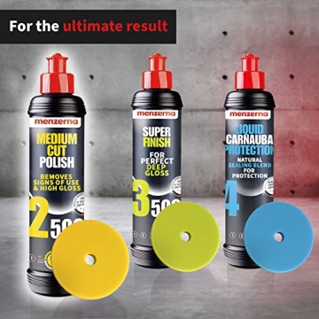 Menzerna Medium Cut Polish 2500 for Scratch Repair & Glossy Finish