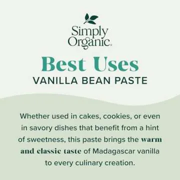 Simply Organic Vanilla Bean Paste, Organic, 2 Fluid Ounce