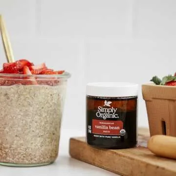 Simply Organic Vanilla Bean Paste, Organic, 2 Fluid Ounce