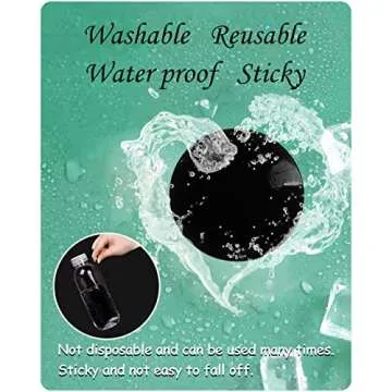 MSLO 2pcs Breathable Silicone Nipple Covers Breast Petals Nipple Pasty Pasties Breast Pads Boob Sticky Invisible Bra Ultra Thin Reusable Adhesive Washable for Women