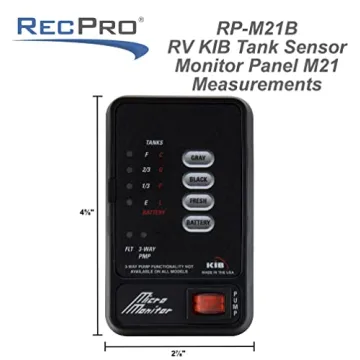 RecPro RV Tank Sensor Monitor | Easy Installation for All