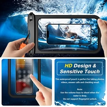 Temdan Waterproof Phone Pouch - Protect Your Device in Water