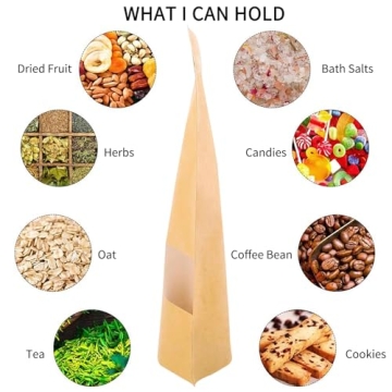 Moretoes 72pcs Resealable Candy Bags - Ideal for Gifting