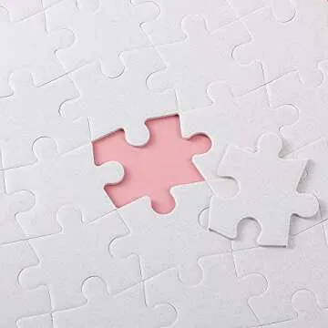 Sumind Sublimation Blank Jigsaw Puzzles for DIY Projects