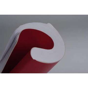 Zequenz Classic 360 Everyday Series, Size: Medium, Color: Red, Paper: Planner, Everyday, Weekly & Monthly Planner, Diary, Undated, Soft Cover, Soft Bound, B6 Slim, 4" x 7", 100 Sheets / 200 Pages