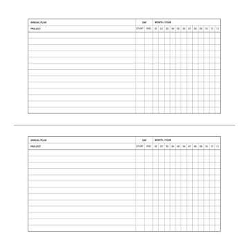 Zequenz Classic 360 Everyday Series, Size: Medium, Color: Red, Paper: Planner, Everyday, Weekly & Monthly Planner, Diary, Undated, Soft Cover, Soft Bound, B6 Slim, 4" x 7", 100 Sheets / 200 Pages