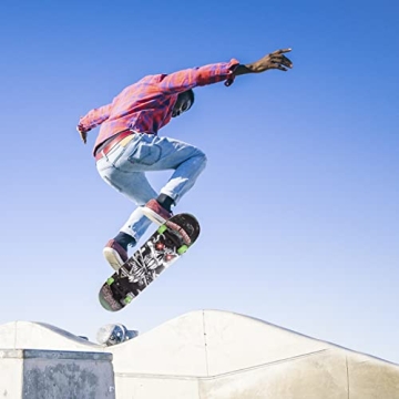 Monster Jam 31-inch Maple Skateboard for Cruising & Tricks