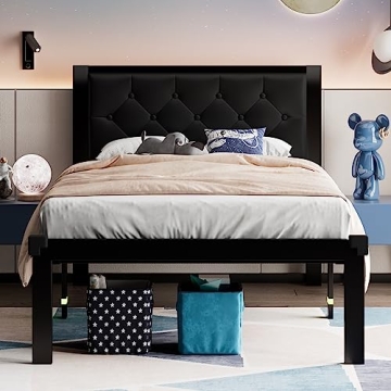 Feonase Twin Metal Bed Frame - Stylish & Durable Design
