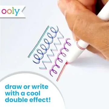 Seeing Double Fine Felt DoubleTip Markers - 10 Colors