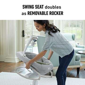 Graco Soothe My Way Swing with Removable Rocker, Molly