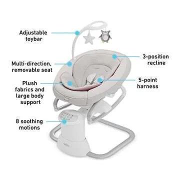 Graco Soothe My Way Swing with Removable Rocker, Molly