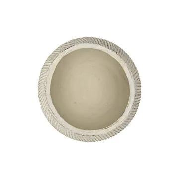 Stylish Distressed Cream Terracotta Planter for Plants