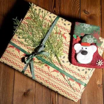 Alpurple 60 Pcs Artificial Pine Branches- 13.7 Inches Fake Greenery Pine Sprigs- Plastic Faux Pine Picks for Christmas DIY Garland Wreath Floral Home Garden Decoration