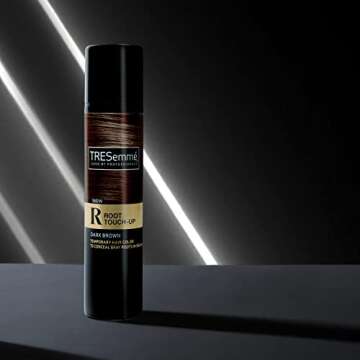TRESemmé Temporary Hair Color Root Touch-Up Dark Brown Ammonia-free, Peroxide-free Root Cover Up Spray 2.5 Fl Oz