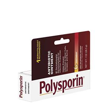 Polysporin First Aid Antibiotic Ointment -1 oz, Pack of 4