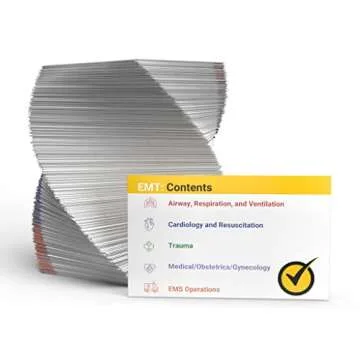 EMT Study Cards for NREMT Exam Preparation - 2025-2026