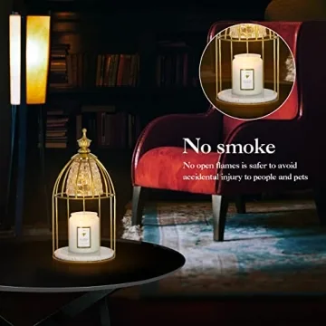 Elegant Swokazoe Candle Warmer Lamp for Home Decor