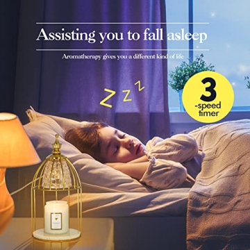 Elegant Swokazoe Candle Warmer Lamp for Home Decor