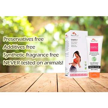 Mommy Care Shapely Post Pregnancy Firming Lotion With Laminaria and vitamin E Postpartum Belly Firmi...