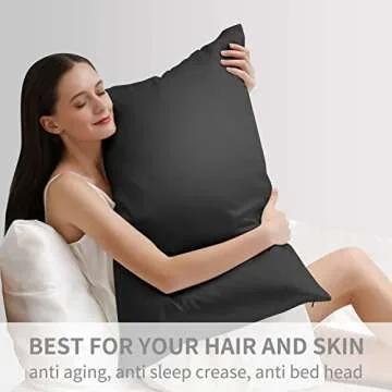 ZIMASILK 100% Mulberry Silk Pillowcase for Hair and Skin