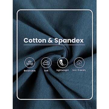 Lianlive 2 Piece Outfits Women's Oversized T-Shirts Biker Short Sets Hot Shot Reversible Set (Blue-M)