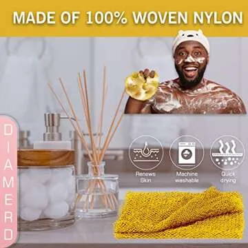 Nextuyere African Net Bath Sponge - Exfoliating and Clean
